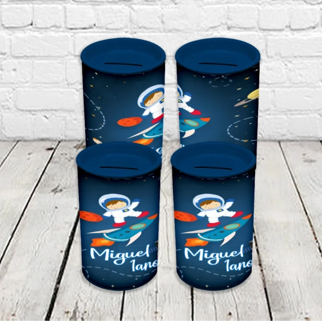Cofrinho Personalizado do Astronauta