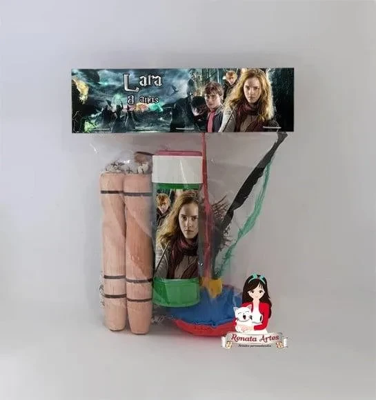 Kit Lembrancinha com Bolha de Sabão Harry Potter Hermione