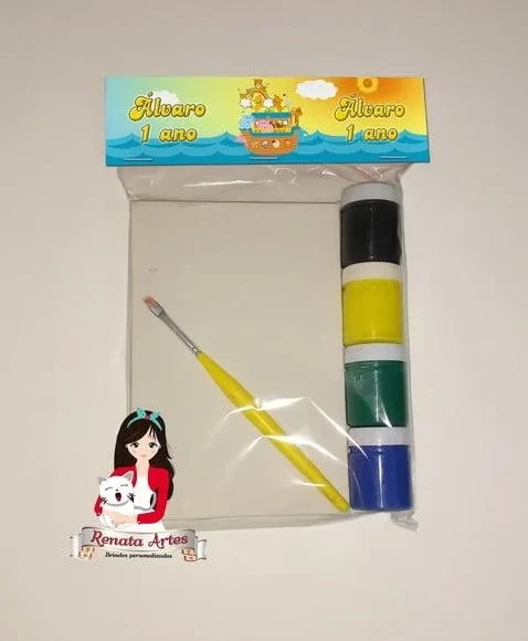 Kit Pintura Personalizado a Arca de Noé