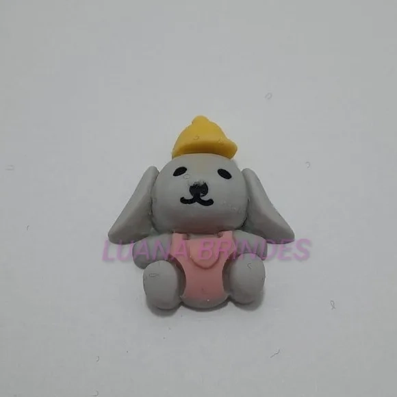 Aplique de Cachorrinho em Resina - pct c/12 unidade