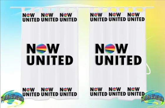Cortina Personalizada Now United 02