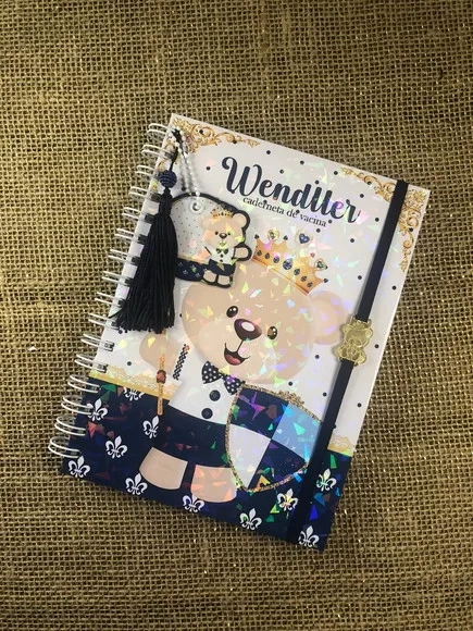 Caderneta de Saúde / Vacinação Personalizada - Ursinho