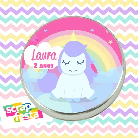 Latinhas Personalizadas Lembrancinhas Festa Unicórnio