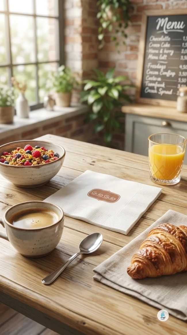 Guardanapo de Papel Coquetel Personalizado com sua Arte
