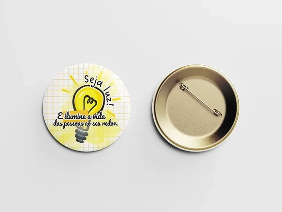 Botton Alfinete 38mm - Setembro Amarelo