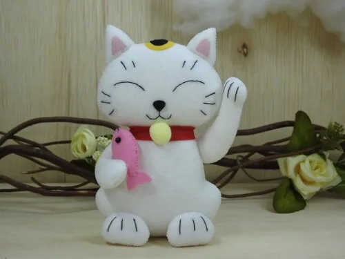 Maneki Neko Gato da Sorte * Chamar Chat