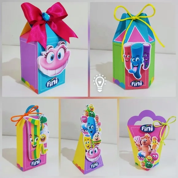 Kit 40 Lembrancinhas - Fini Colorido