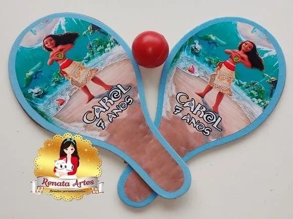 Moana - Raquete Ping Pong Sozinha