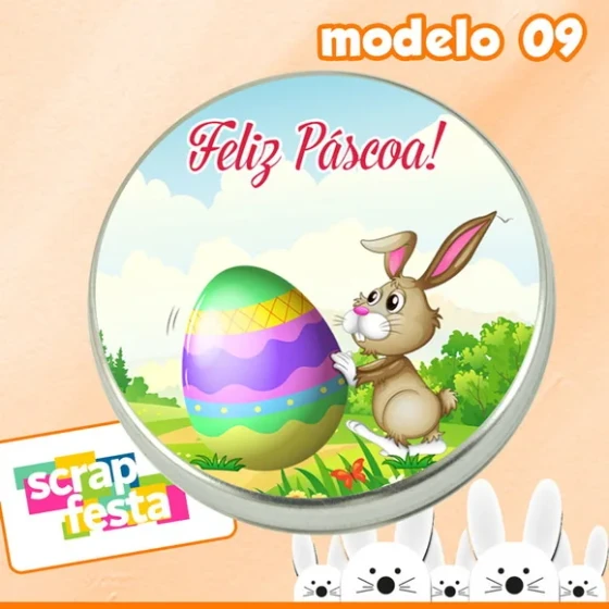 Latinhas Personalizadas Festa Páscoa