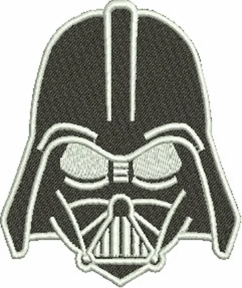 Matriz de Bordado Cabeça Darth Vader