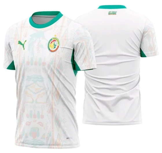 Arte Vetor Camisa Senegal Titular 2026-28