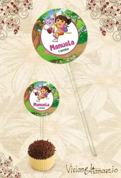 Topper Dora Aventureira - 00291