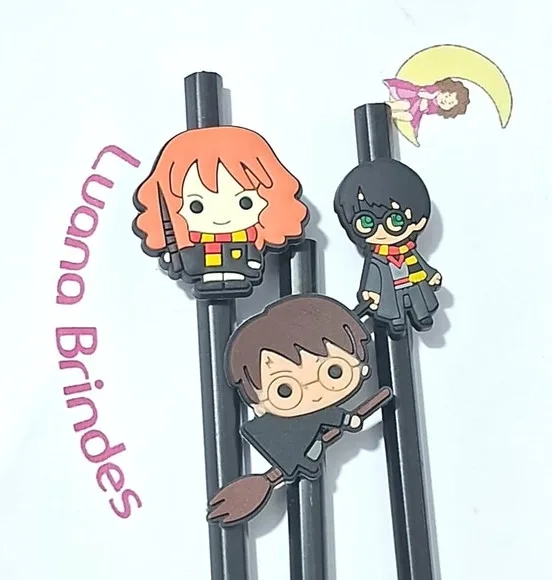 Lápis com Ponteira Harry Potter Pacote com 6 Unidades