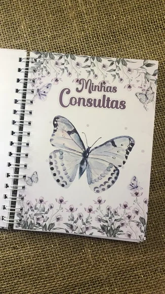 Caderneta de Saúde / Vacinação Personalizada - Borboletas