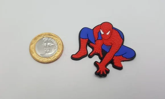 Aplique Herói Aranha Emborrachado de 4,9cm