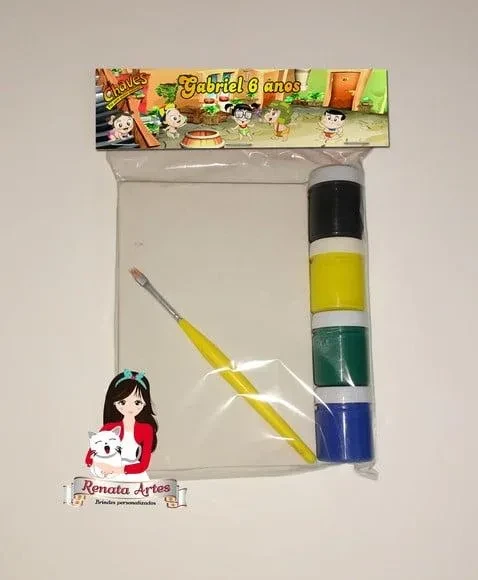 Kit Pintura Personalizado Chaves Baby