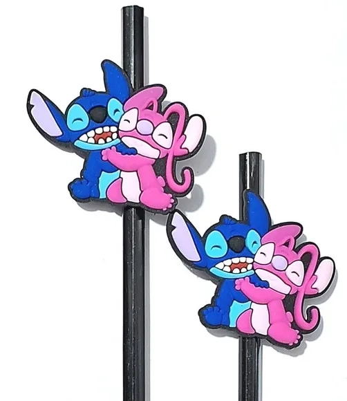 Lápis C/ponteira Stitch e Angel Pacote com 6 Unidades