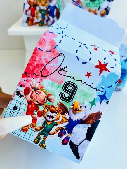 Kit 30 Lembrancinhas Mascote da Copa