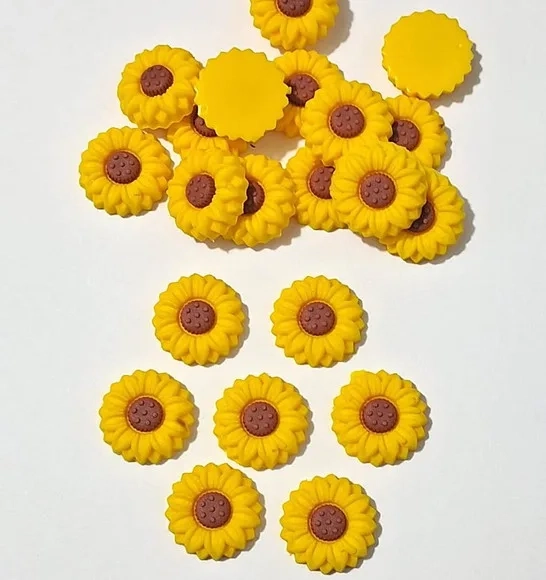 Mini Girassol Emborrachado Pacote com 10 Unidades