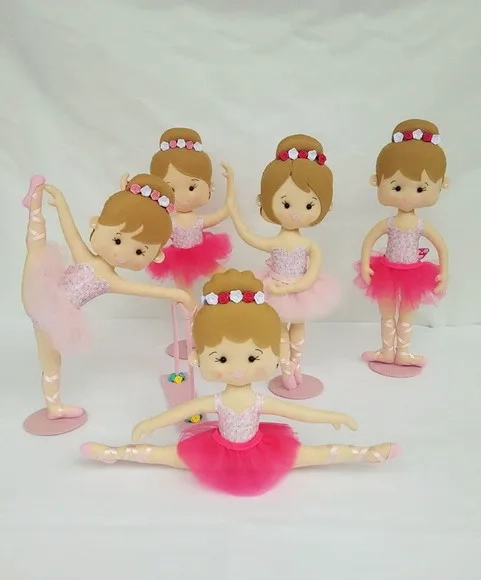 Kit Bailarina 5 Peças.