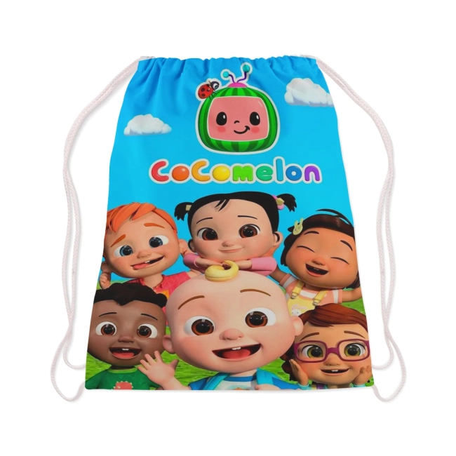 mochilinha personalizada cocomelon