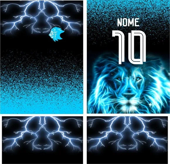 Arte Vetor Camisa Leão Interclasse Mod-241