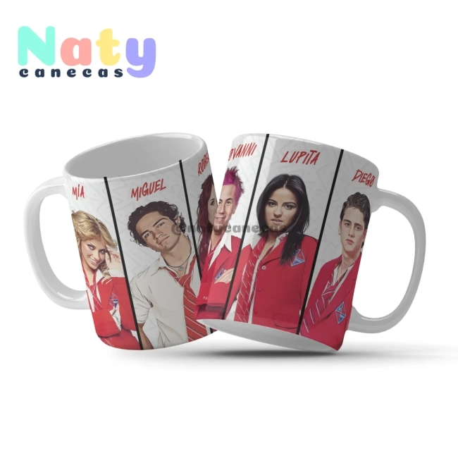 Caneca Personalizada  RBD