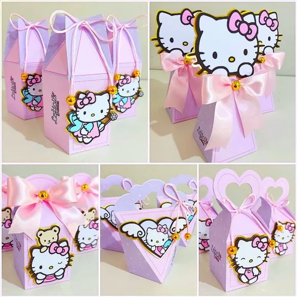 Kit 30 Lembrancinhas Hello Kitty