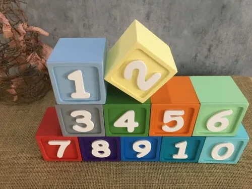 Cubos Pocoyo 6x6cm Mesversário