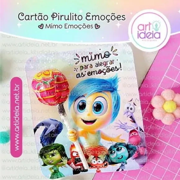 Card para Pirulito Divertidamente