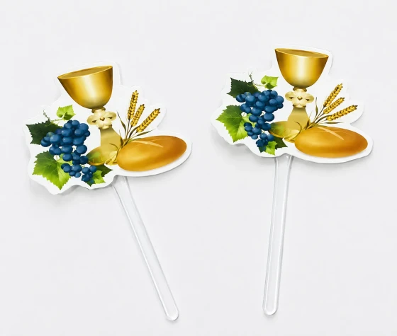 Toppers para doces primeira comunhão