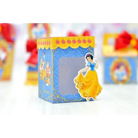 Kit 60 Lembrancinhas Branca de Neve