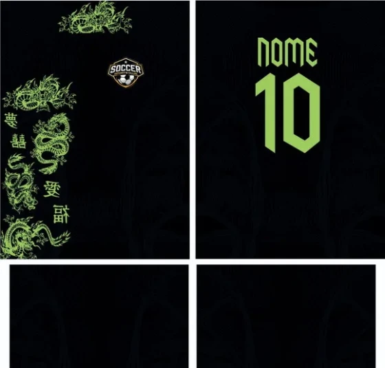 Arte Vetor Camisa Interclasse Dragão Mod-115 R$12,00