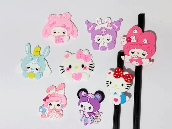 Lápis C/ponteira Turma Hello Kitty 5cm Pacote com 8 Unidades