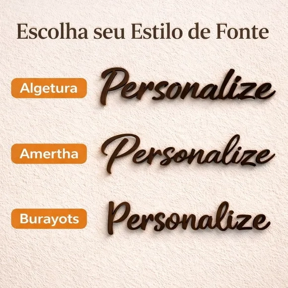 Frase Motivacional mdf Personalizada 3mm Decoração Casa