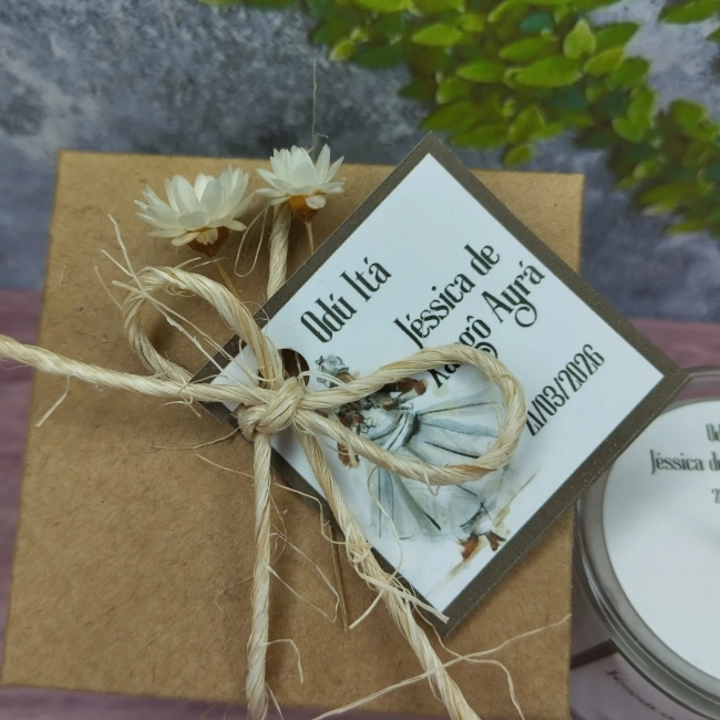 15 Unidades Vela Aromática no Copo Personalizada Orixa Xangô - Ayrá - FAZEMOS QUALQUER TEMA