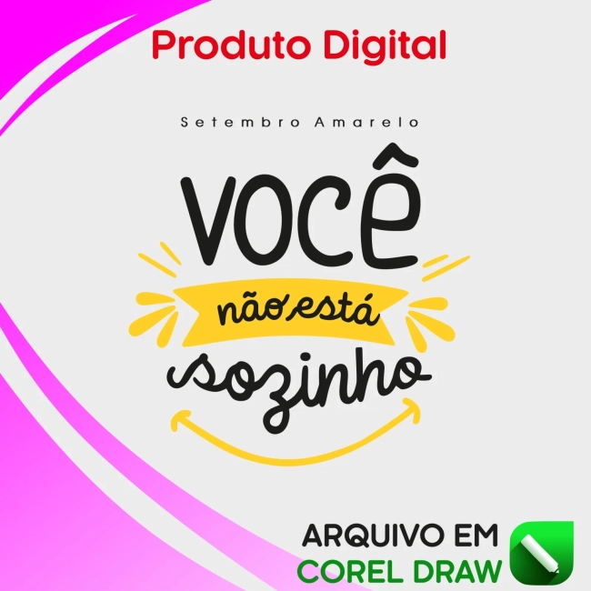 ARTE DIGITAL — SETEMBRO AMARELO