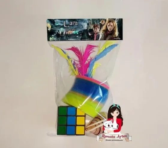 Kit Personalizado Brinquedos Retrô Harry Potter Hermione