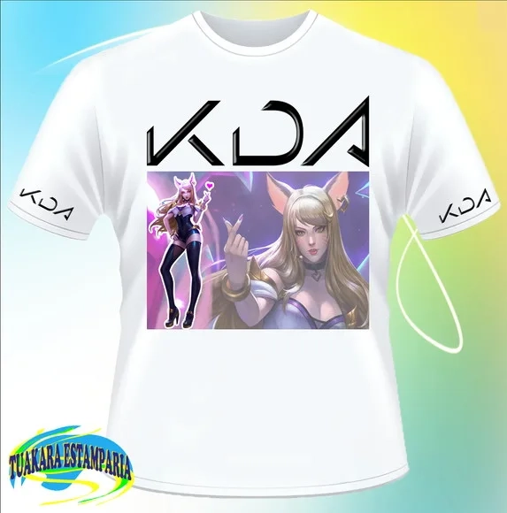 Camiseta LOL KDA Ahri 01