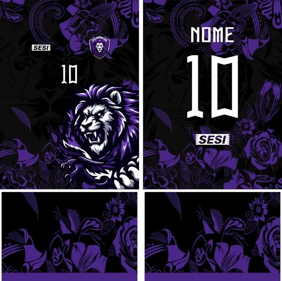 Arte Vetor Camisa Interclasse Leão Tik Tok 367