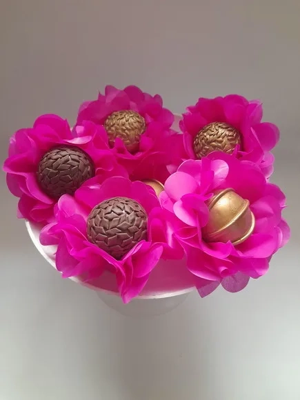 Forminhas para Doces Coração Apaixonado Pink