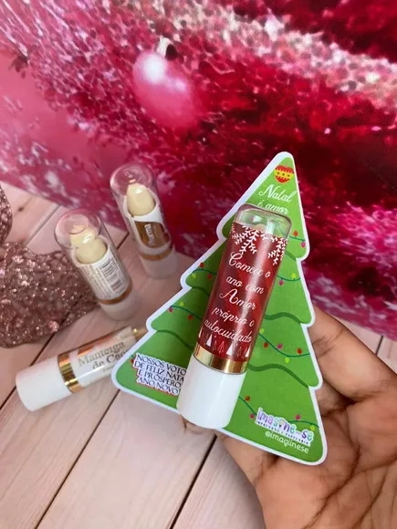 Card com Manteiga de Cacau Natal