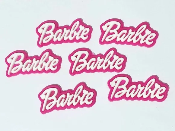 Aplique Nome Barb Emborrachado Pacote com 6 Unidades