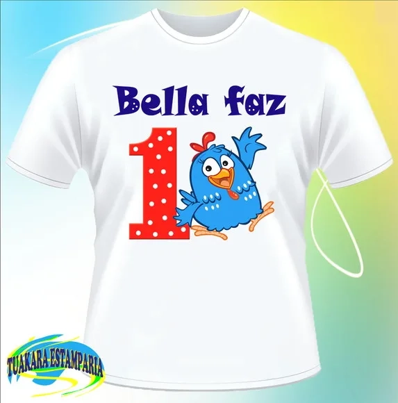 Camiseta Galinha Pintadinha 2