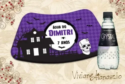 Rótulo Crystal Vip Halloween - 00338