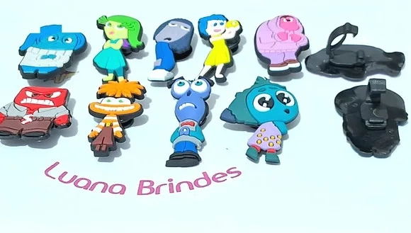 Pins para Cadarço Divertidamente 2 - 9 Unidades Variados