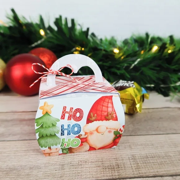 Caixa 1 Doce ou Bombom Natal- Enviado Desmontado