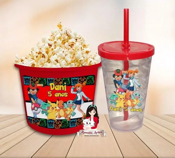 Kit Cinema Personalizado Pokémon