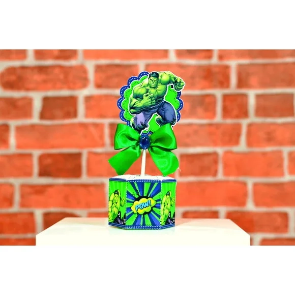 Kit 60 Lembrancinhas Hulk