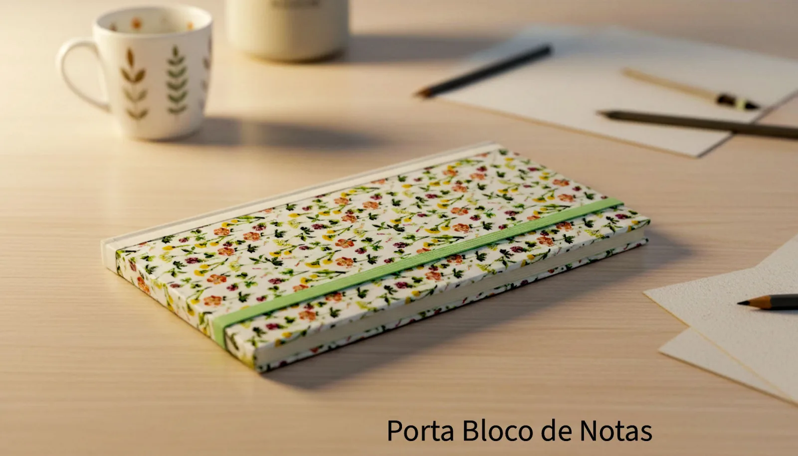 Porta Blocos de Notas Médio